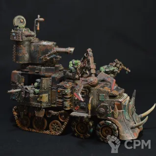 Описание картинки Orkz War Wagon от Coolbrush по цене 11 300руб | Свободный Рынок Миниатюр - СРМ