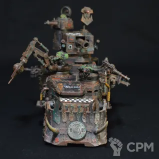 Описание картинки Orkz War Wagon от Coolbrush по цене 11 300руб | Свободный Рынок Миниатюр - СРМ