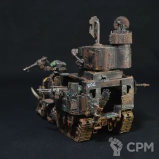 Описание картинки Orkz War Wagon от Coolbrush по цене 11 300руб | Свободный Рынок Миниатюр - СРМ