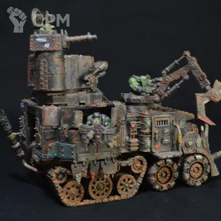 Описание картинки Orkz War Wagon от Coolbrush по цене 11 300руб | Свободный Рынок Миниатюр - СРМ