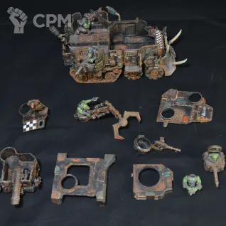 Описание картинки Orkz War Wagon от Coolbrush по цене 11 300руб | Свободный Рынок Миниатюр - СРМ