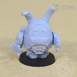 Описание картинки Dark Angel Chibi от Mechanikus Forge по цене 1 300руб | Свободный Рынок Миниатюр - СРМ