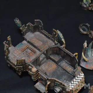 Описание картинки Orkz War Wagon от Coolbrush по цене 11 300руб | Свободный Рынок Миниатюр - СРМ