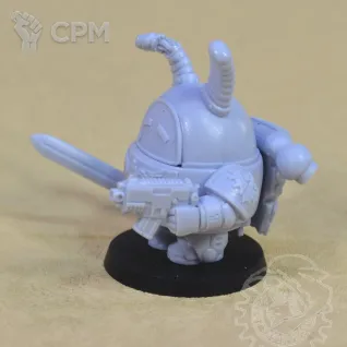 Описание картинки Dark Angel Chibi от Mechanikus Forge по цене 1 300руб | Свободный Рынок Миниатюр - СРМ