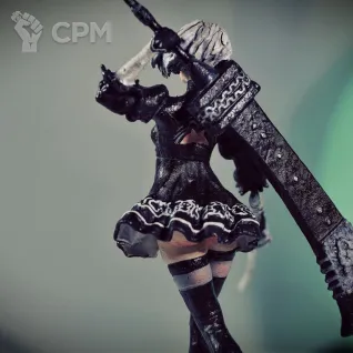 Описание картинки Nier:Automata (2b) от Game&Reality Studio по цене 5 800руб | Свободный Рынок Миниатюр - СРМ