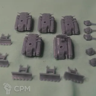 Описание картинки Chimera Химеры 8мм для Epic 40k/Legion Imperialis от Desert_Witch по цене 800руб | Свободный Рынок Миниатюр - СРМ