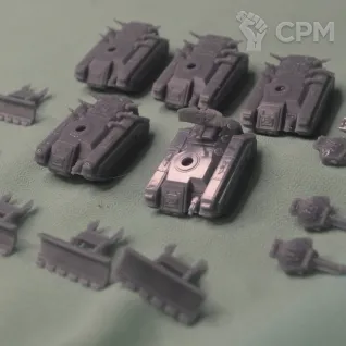 Описание картинки Chimera Химеры 8мм для Epic 40k/Legion Imperialis от Desert_Witch по цене 800руб | Свободный Рынок Миниатюр - СРМ
