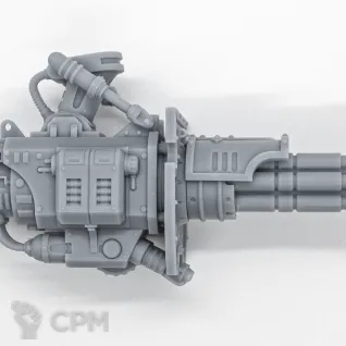 Описание картинки Imperial Knight Avenger gatling cannon (3d alt.) от HouseSaidon по цене 350руб | Свободный Рынок Миниатюр - СРМ