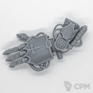 Описание картинки Imperial Knight Thunderstrike gauntlet (3d alt.) от HouseSaidon по цене 250руб | Свободный Рынок Миниатюр - СРМ