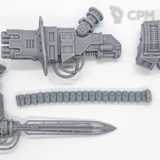 Описание картинки Оружие для Cerastus Castigator (3d alt.) от HouseSaidon по цене 650руб | Свободный Рынок Миниатюр - СРМ