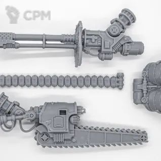 Описание картинки Оружие для Cerastus Acheron (3d alt.) от HouseSaidon по цене 650руб | Свободный Рынок Миниатюр - СРМ