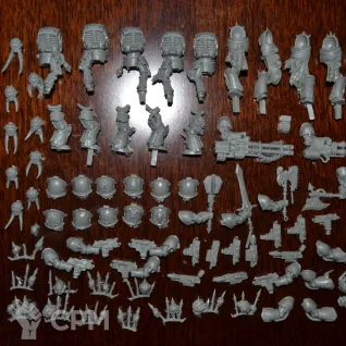 Описание картинки Chaos Space Marines Terminators от Ilych по цене 1 300руб | Свободный Рынок Миниатюр - СРМ