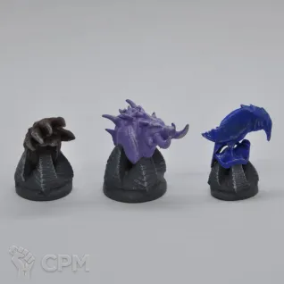 Описание картинки Жетоны кланов для настольной игры Кровавая Ярость от BoardGameForFun по цене 1 575руб | Свободный Рынок Миниатюр - СРМ