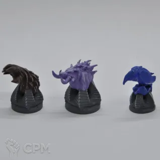Описание картинки Жетоны кланов для настольной игры Кровавая Ярость от BoardGameForFun по цене 1 575руб | Свободный Рынок Миниатюр - СРМ