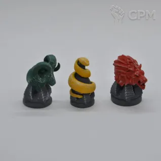 Описание картинки Жетоны кланов для настольной игры Кровавая Ярость от BoardGameForFun по цене 1 575руб | Свободный Рынок Миниатюр - СРМ
