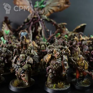 Описание картинки Армия Death Guard от Fylhtq по цене 64 000руб | Свободный Рынок Миниатюр - СРМ