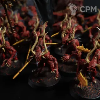 Описание картинки Армия Blades of Khorne от Fylhtq по цене 43 000руб | Свободный Рынок Миниатюр - СРМ