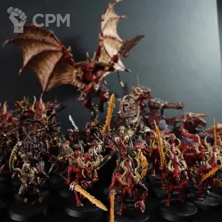 Описание картинки Армия Blades of Khorne от Fylhtq по цене 43 000руб | Свободный Рынок Миниатюр - СРМ