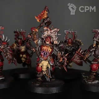 Описание картинки Армия Blades of Khorne от Fylhtq по цене 43 000руб | Свободный Рынок Миниатюр - СРМ