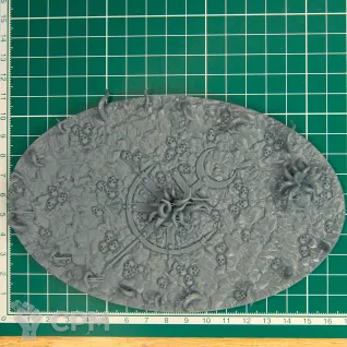 Описание картинки Slaanesh Base 170х109 mm База/Подставка от Стальные Небеса по цене 600руб | Свободный Рынок Миниатюр - СРМ