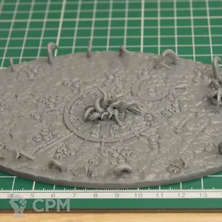 Описание картинки Slaanesh Base 170х109 mm База/Подставка от Стальные Небеса по цене 600руб | Свободный Рынок Миниатюр - СРМ