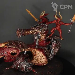 Описание картинки Армия Blades of Khorne от Fylhtq по цене 43 000руб | Свободный Рынок Миниатюр - СРМ