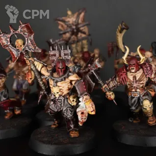 Описание картинки Армия Blades of Khorne от Fylhtq по цене 21 000руб | Свободный Рынок Миниатюр - СРМ