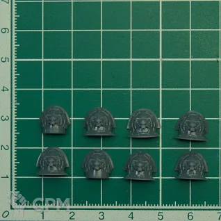 Описание картинки Night Lords Shoulder Pads v6 от Стальные Небеса по цене 120руб | Свободный Рынок Миниатюр - СРМ