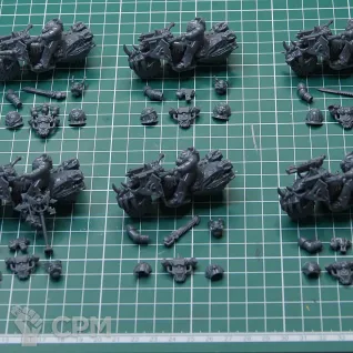 Описание картинки Chaos Bikers of Night  Lords от Стальные Небеса по цене 2 500руб | Свободный Рынок Миниатюр - СРМ