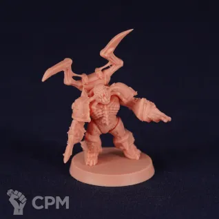Описание картинки Chaos Old Possessed | 3D Печать от МАНУФАКТОРИУМ по цене 990руб | Свободный Рынок Миниатюр - СРМ