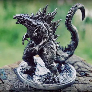 Описание картинки Годзилла от Game&Reality Studio по цене 4 050руб | Свободный Рынок Миниатюр - СРМ