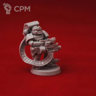 Описание картинки Minotaur With Heavy Bolter (Event-Only) от Hellraiser по цене 350руб | Свободный Рынок Миниатюр - СРМ
