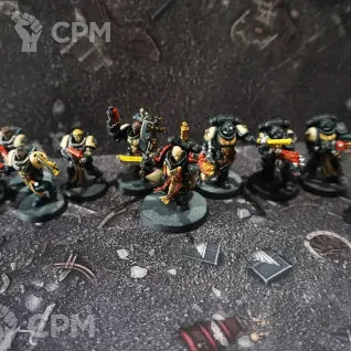 Описание картинки Black Templars Crusader squad от OMG_SL по цене 5 990руб | Свободный Рынок Миниатюр - СРМ
