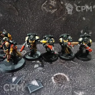 Описание картинки Black Templars Crusader squad от OMG_SL по цене 5 990руб | Свободный Рынок Миниатюр - СРМ