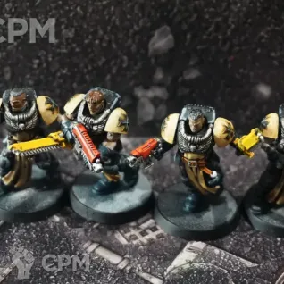 Описание картинки Black Templars Crusader squad от OMG_SL по цене 5 990руб | Свободный Рынок Миниатюр - СРМ
