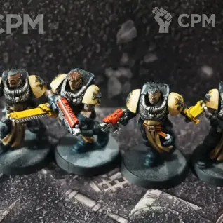 Описание картинки Black Templars Crusader squad от OMG_SL по цене 5 990руб | Свободный Рынок Миниатюр - СРМ