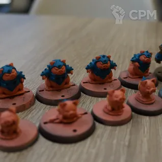 Описание картинки Blood bowl: Orc Team Cutiemals от brooklyndead по цене 5 000руб | Свободный Рынок Миниатюр - СРМ