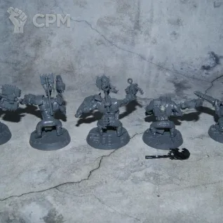 Описание картинки Nobz, литые базы mechanicus от Tyrra по цене 1 850руб | Свободный Рынок Миниатюр - СРМ