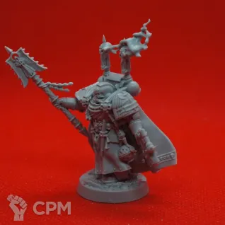 Описание картинки Interrogator-Chaplain Seraphicus (Лимитная) от Hellraiser по цене 350руб | Свободный Рынок Миниатюр - СРМ