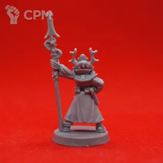 Описание картинки Eldar Warlock With Singing Spear от Hellraiser по цене 300руб | Свободный Рынок Миниатюр - СРМ