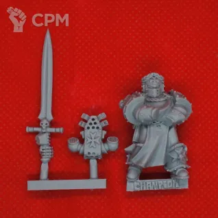 Описание картинки Black Templars Emperor's Champion (Limit) от Hellraiser по цене 400руб | Свободный Рынок Миниатюр - СРМ