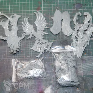 Описание картинки High Elves Phoenix от Tyrra по цене 2 800руб | Свободный Рынок Миниатюр - СРМ