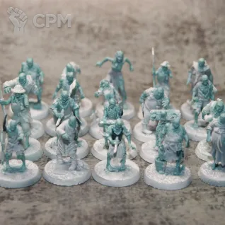 Описание картинки Deadwalker Zombies альтернатива от Tyrra по цене 1 400руб | Свободный Рынок Миниатюр - СРМ
