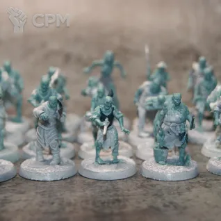 Описание картинки Deadwalker Zombies альтернатива от Tyrra по цене 1 400руб | Свободный Рынок Миниатюр - СРМ