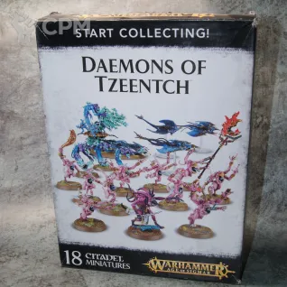 Описание картинки Daemons of Tzeench (Start Collecting) от Tyrra по цене 16 500руб | Свободный Рынок Миниатюр - СРМ