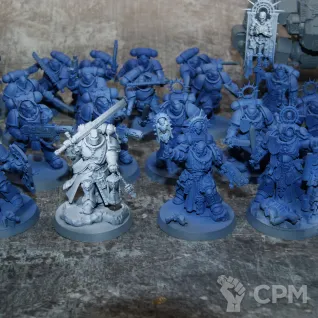 Описание картинки Indomitus Space Marines + другие отряды от Tyrra по цене 24 500руб | Свободный Рынок Миниатюр - СРМ