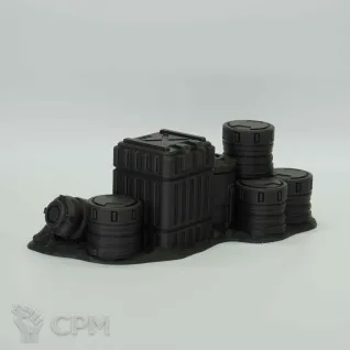 Описание картинки FDM Баррикады - 4 штуки| 3D Печать от МАНУФАКТОРИУМ по цене 900руб | Свободный Рынок Миниатюр - СРМ