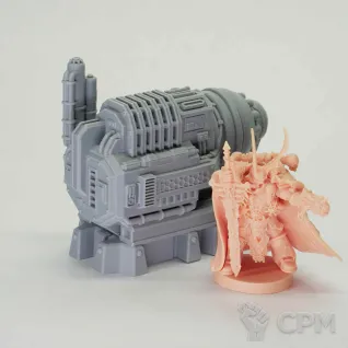 Описание картинки Небольшой генератор | 3D Печать от МАНУФАКТОРИУМ по цене 300руб | Свободный Рынок Миниатюр - СРМ