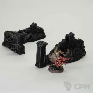 Описание картинки Фентези руины - 3 штуки| 3D FDM Печать от МАНУФАКТОРИУМ по цене 600руб | Свободный Рынок Миниатюр - СРМ