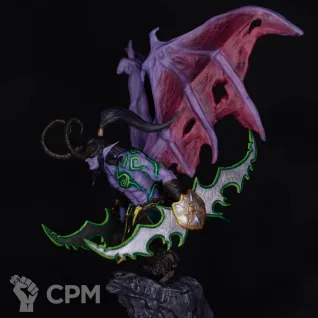 Описание картинки Ilidan (WoW) от Numb Figure по цене 11 200руб | Свободный Рынок Миниатюр - СРМ